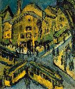 Ernst Ludwig Kirchner Nollendorfplatz china oil painting artist